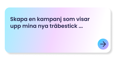 Promptfönster för att skapa ett inlägg