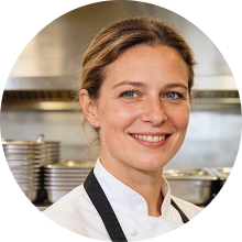 Porträtt av Annika Hedlund, cateringfirmaägare