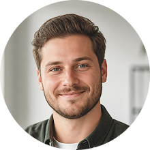 Porträtt på Mikael Berglund, frilansande IT-utbildare